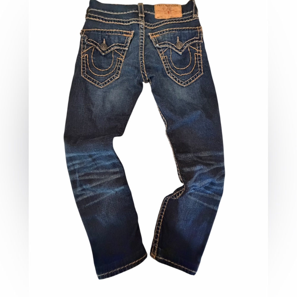 True Religion Dark Blue Relaxed Slim GENO original vintage Y2K